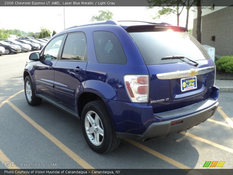 Laser Blue Metallic / Light Gray 2006 Chevrolet Equinox LT AWD