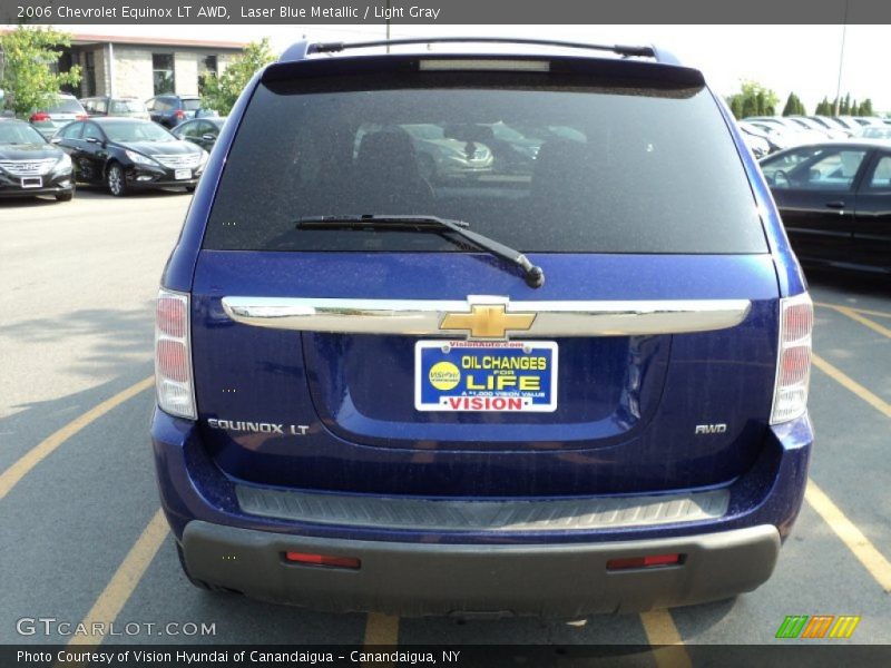 Laser Blue Metallic / Light Gray 2006 Chevrolet Equinox LT AWD