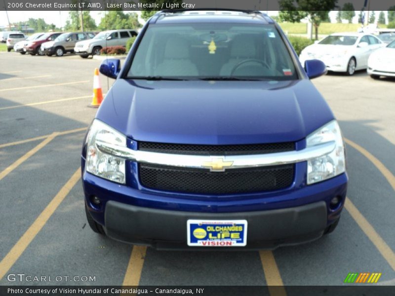 Laser Blue Metallic / Light Gray 2006 Chevrolet Equinox LT AWD