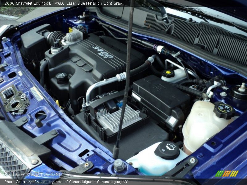 Laser Blue Metallic / Light Gray 2006 Chevrolet Equinox LT AWD