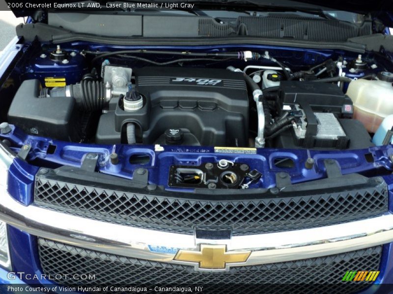 Laser Blue Metallic / Light Gray 2006 Chevrolet Equinox LT AWD