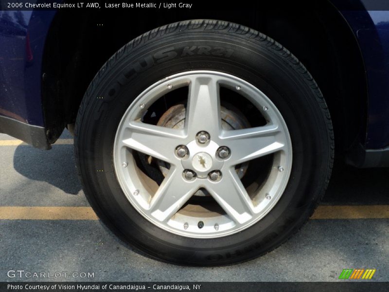 Laser Blue Metallic / Light Gray 2006 Chevrolet Equinox LT AWD