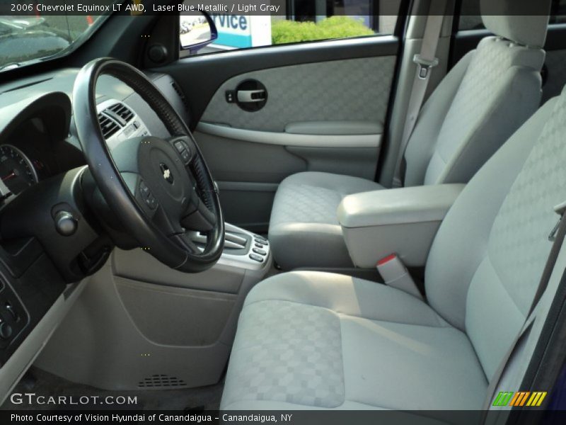 Laser Blue Metallic / Light Gray 2006 Chevrolet Equinox LT AWD