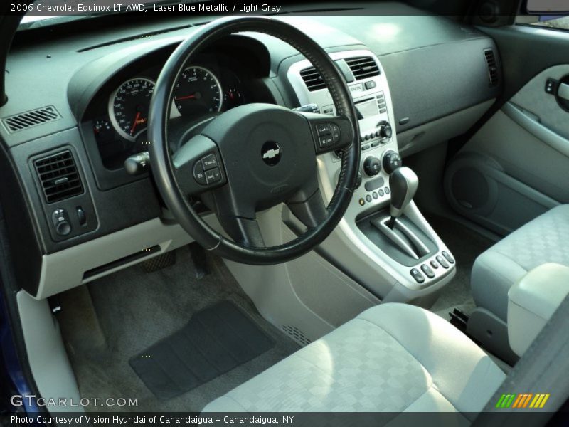 Laser Blue Metallic / Light Gray 2006 Chevrolet Equinox LT AWD