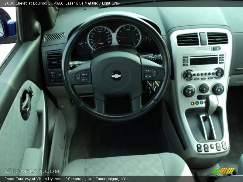 Laser Blue Metallic / Light Gray 2006 Chevrolet Equinox LT AWD