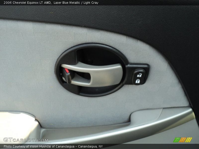 Laser Blue Metallic / Light Gray 2006 Chevrolet Equinox LT AWD