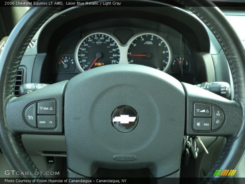 Laser Blue Metallic / Light Gray 2006 Chevrolet Equinox LT AWD