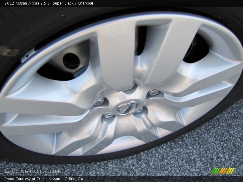 Super Black / Charcoal 2012 Nissan Altima 2.5 S