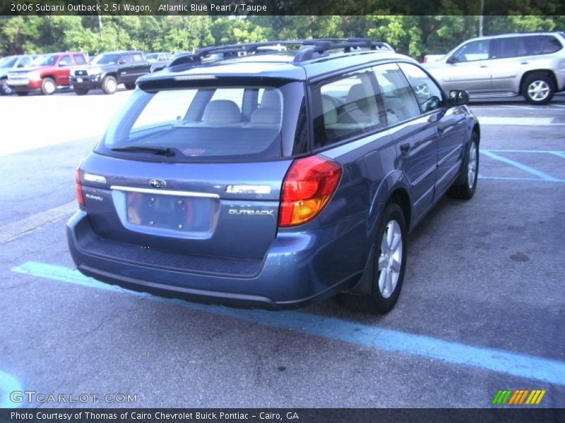 Atlantic Blue Pearl / Taupe 2006 Subaru Outback 2.5i Wagon