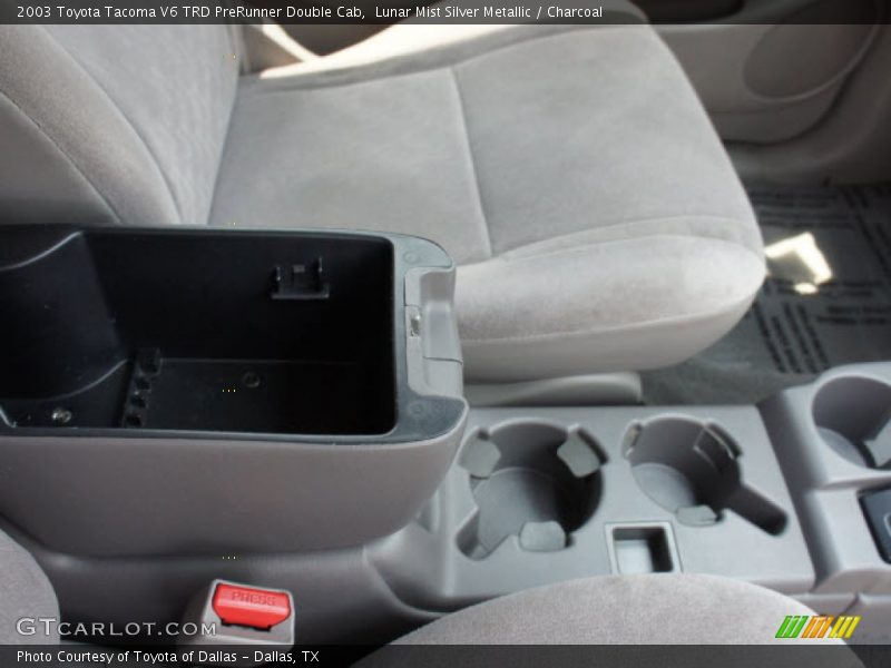 Lunar Mist Silver Metallic / Charcoal 2003 Toyota Tacoma V6 TRD PreRunner Double Cab