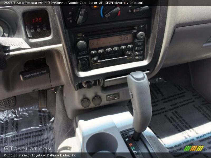 Lunar Mist Silver Metallic / Charcoal 2003 Toyota Tacoma V6 TRD PreRunner Double Cab