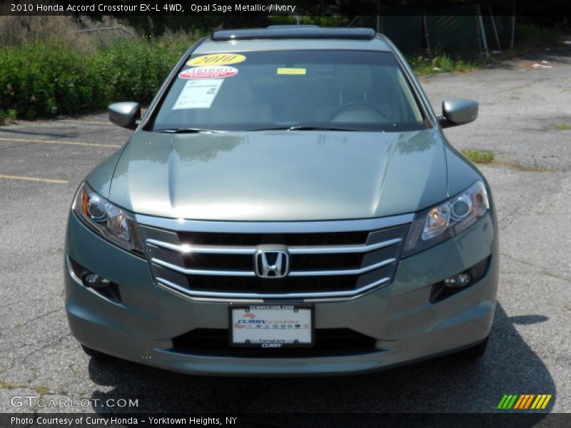 Opal Sage Metallic / Ivory 2010 Honda Accord Crosstour EX-L 4WD