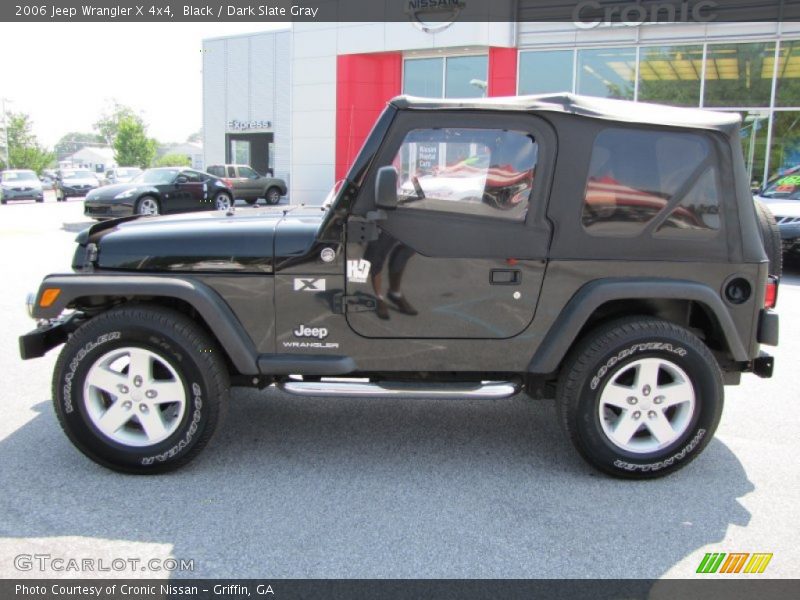 Black / Dark Slate Gray 2006 Jeep Wrangler X 4x4