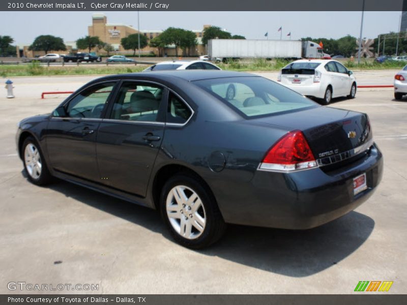 Cyber Gray Metallic / Gray 2010 Chevrolet Impala LT