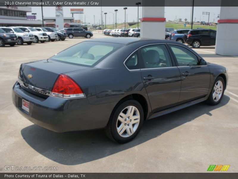 Cyber Gray Metallic / Gray 2010 Chevrolet Impala LT