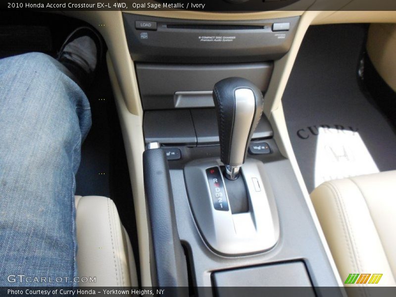  2010 Accord Crosstour EX-L 4WD 5 Speed Automatic Shifter