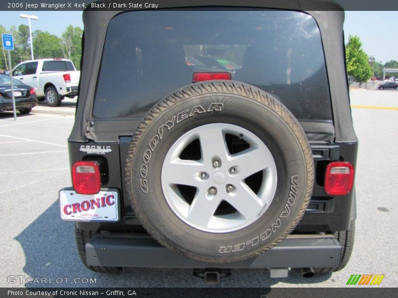 Black / Dark Slate Gray 2006 Jeep Wrangler X 4x4