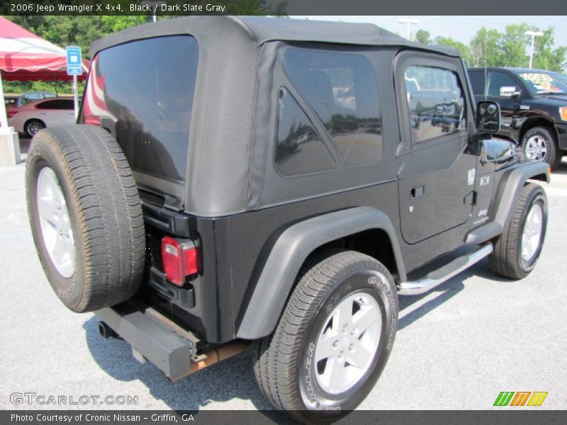 Black / Dark Slate Gray 2006 Jeep Wrangler X 4x4