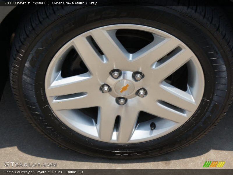 Cyber Gray Metallic / Gray 2010 Chevrolet Impala LT