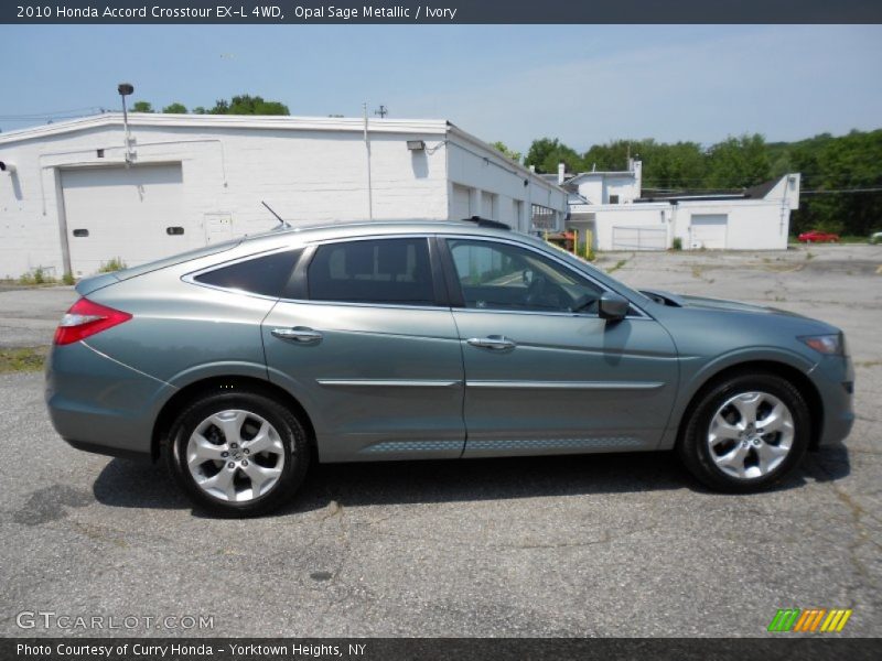 Opal Sage Metallic / Ivory 2010 Honda Accord Crosstour EX-L 4WD