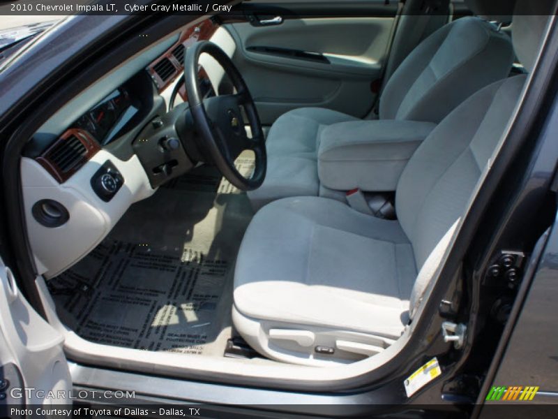 Cyber Gray Metallic / Gray 2010 Chevrolet Impala LT