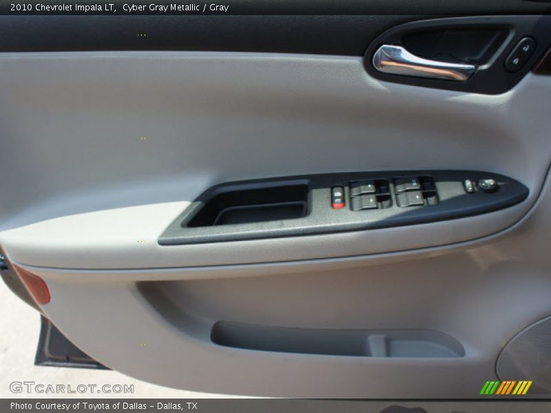 Cyber Gray Metallic / Gray 2010 Chevrolet Impala LT