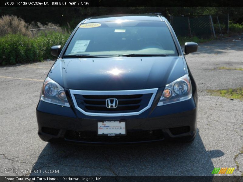 Bali Blue Pearl / Gray 2009 Honda Odyssey LX
