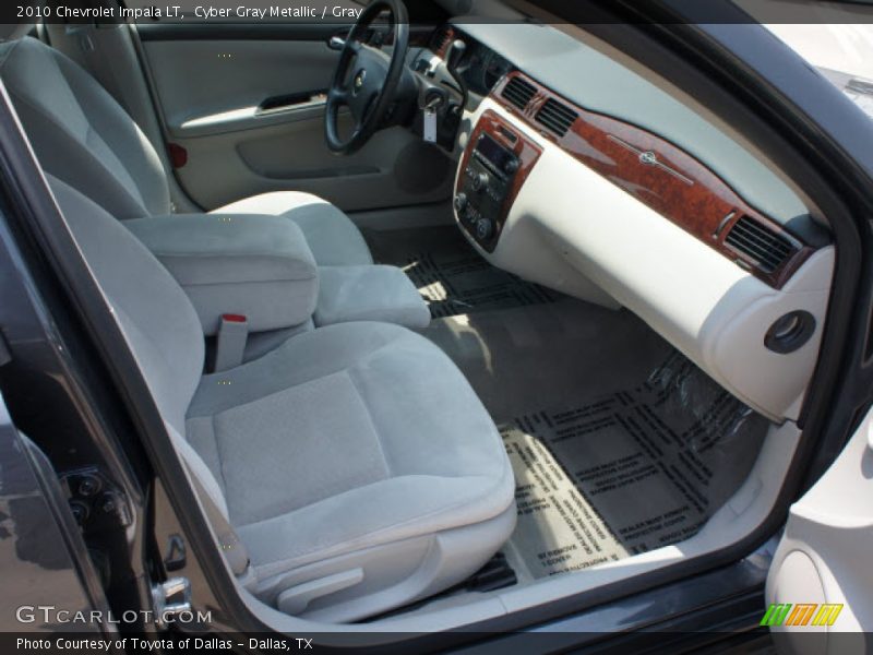 Cyber Gray Metallic / Gray 2010 Chevrolet Impala LT