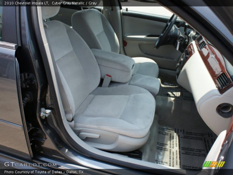 Cyber Gray Metallic / Gray 2010 Chevrolet Impala LT