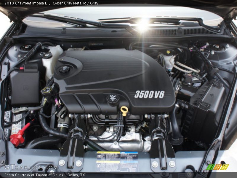 Cyber Gray Metallic / Gray 2010 Chevrolet Impala LT