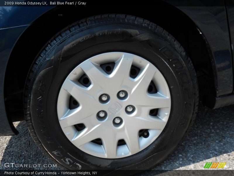 Bali Blue Pearl / Gray 2009 Honda Odyssey LX
