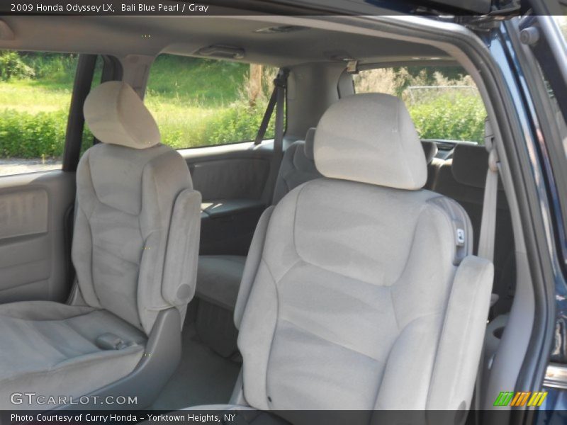  2009 Odyssey LX Gray Interior