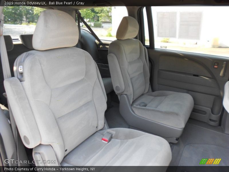  2009 Odyssey LX Gray Interior