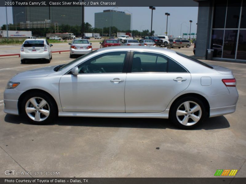 Classic Silver Metallic / Dark Charcoal 2010 Toyota Camry SE