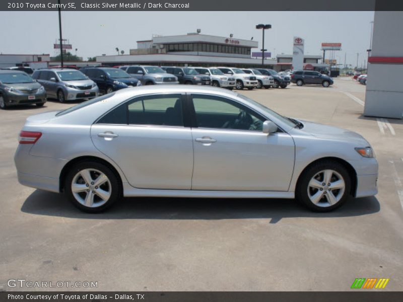 Classic Silver Metallic / Dark Charcoal 2010 Toyota Camry SE
