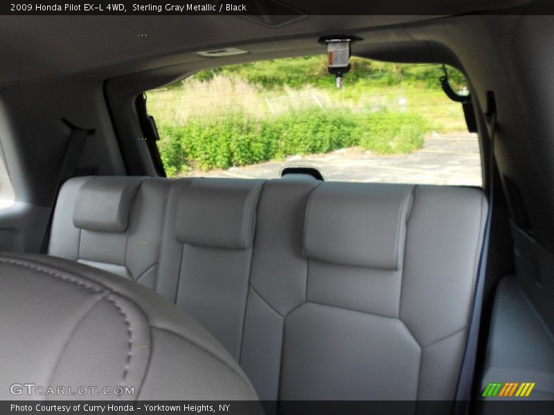 Sterling Gray Metallic / Black 2009 Honda Pilot EX-L 4WD