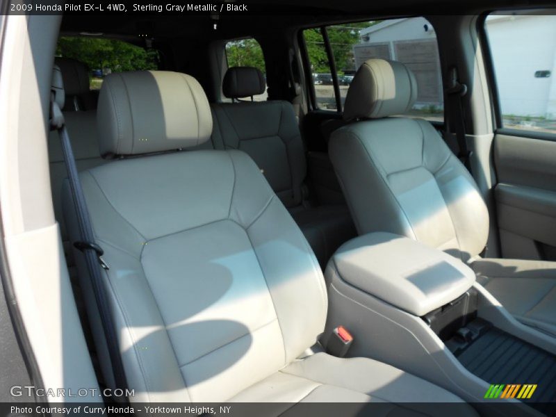 Sterling Gray Metallic / Black 2009 Honda Pilot EX-L 4WD