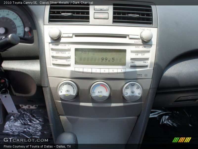 Classic Silver Metallic / Dark Charcoal 2010 Toyota Camry SE