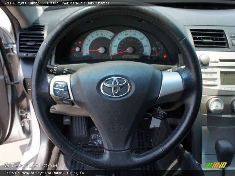 Classic Silver Metallic / Dark Charcoal 2010 Toyota Camry SE