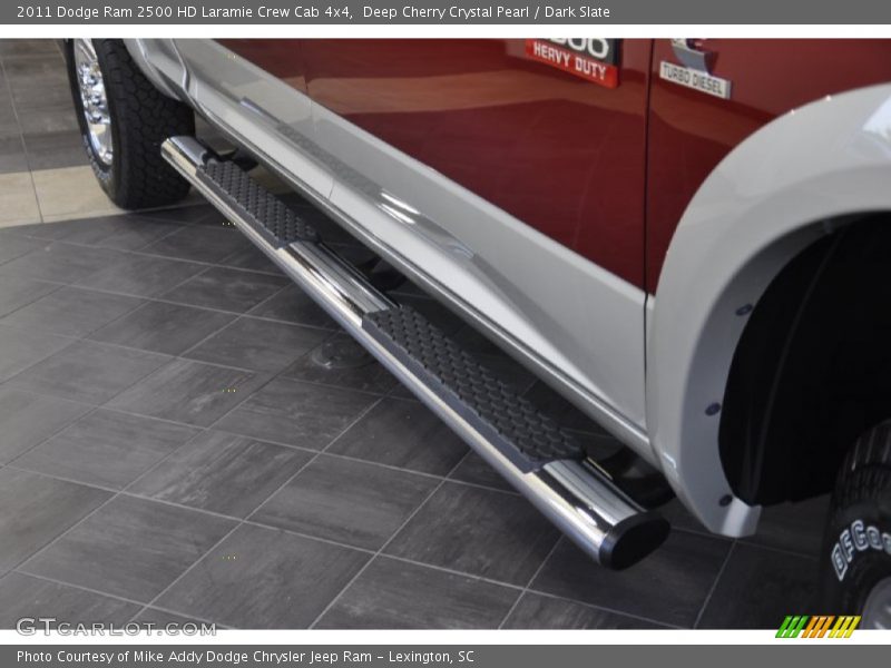 Deep Cherry Crystal Pearl / Dark Slate 2011 Dodge Ram 2500 HD Laramie Crew Cab 4x4