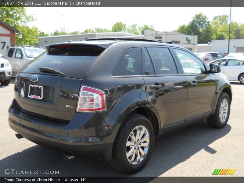 Carbon Metallic / Charcoal Black 2007 Ford Edge SEL