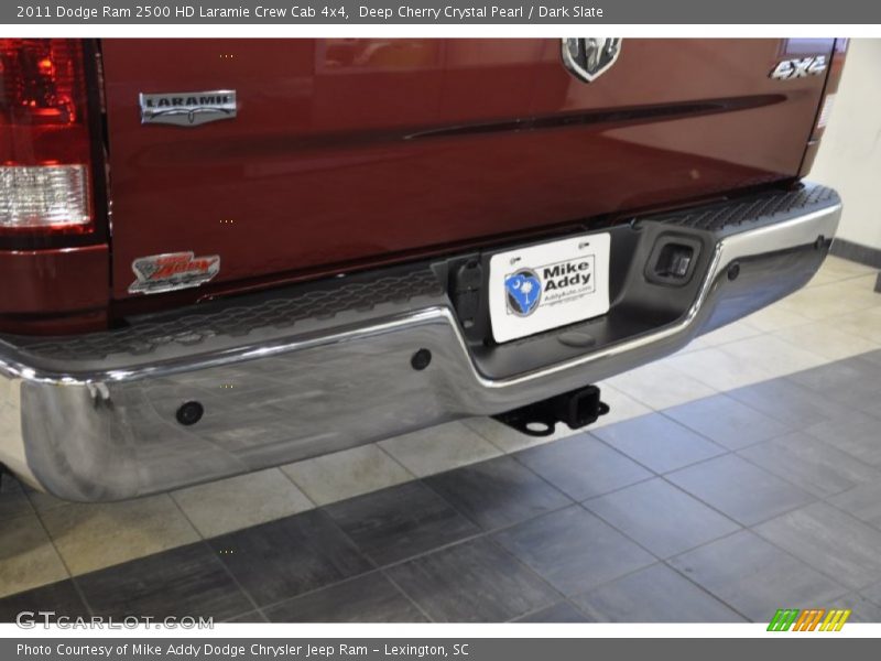Deep Cherry Crystal Pearl / Dark Slate 2011 Dodge Ram 2500 HD Laramie Crew Cab 4x4