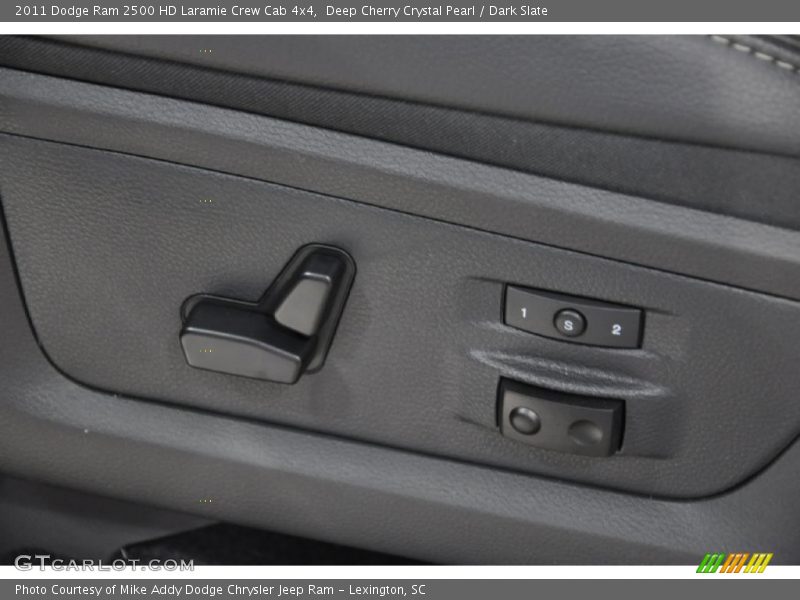Deep Cherry Crystal Pearl / Dark Slate 2011 Dodge Ram 2500 HD Laramie Crew Cab 4x4