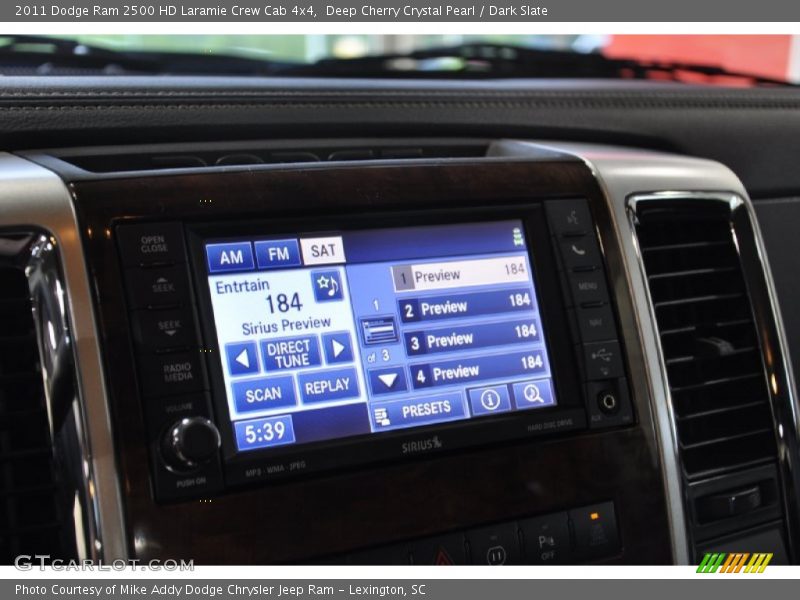 Deep Cherry Crystal Pearl / Dark Slate 2011 Dodge Ram 2500 HD Laramie Crew Cab 4x4