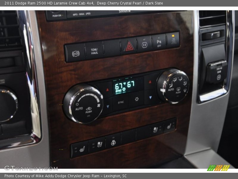 Deep Cherry Crystal Pearl / Dark Slate 2011 Dodge Ram 2500 HD Laramie Crew Cab 4x4