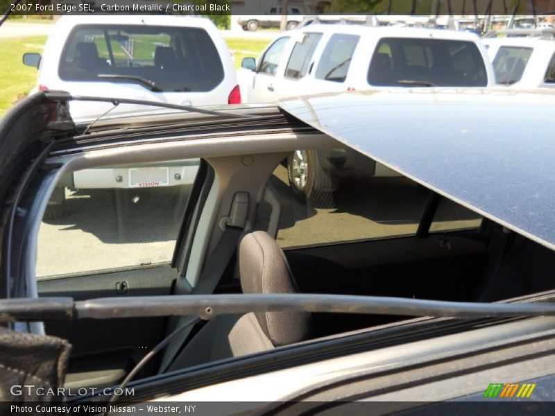 Carbon Metallic / Charcoal Black 2007 Ford Edge SEL