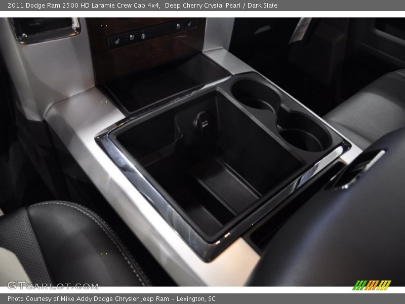 Deep Cherry Crystal Pearl / Dark Slate 2011 Dodge Ram 2500 HD Laramie Crew Cab 4x4