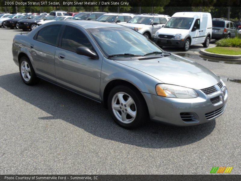 Bright Silver Metallic / Dark Slate Grey 2006 Dodge Stratus SXT Sedan