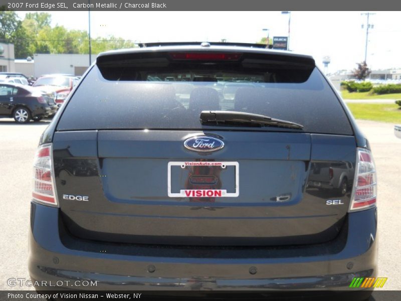Carbon Metallic / Charcoal Black 2007 Ford Edge SEL