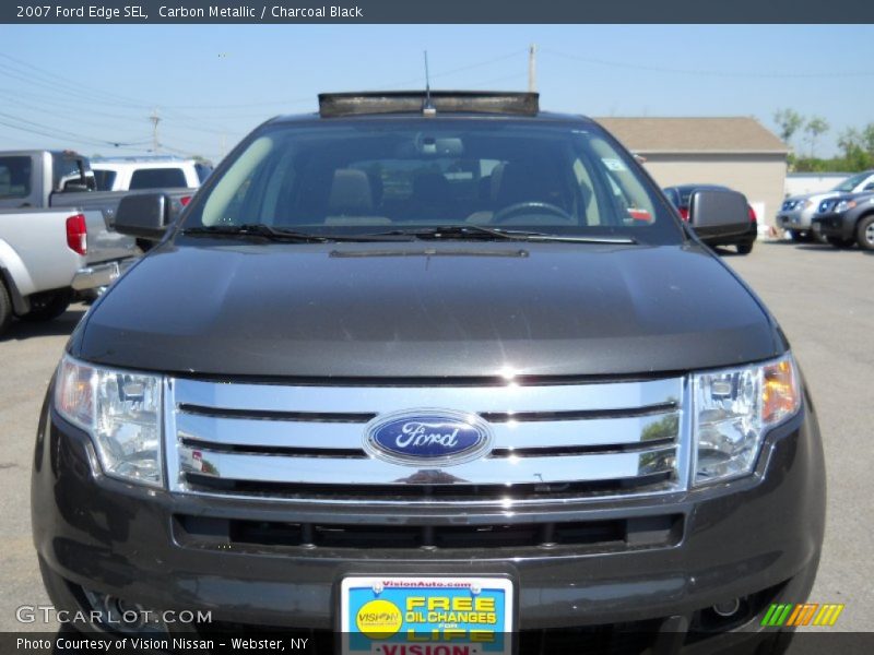 Carbon Metallic / Charcoal Black 2007 Ford Edge SEL